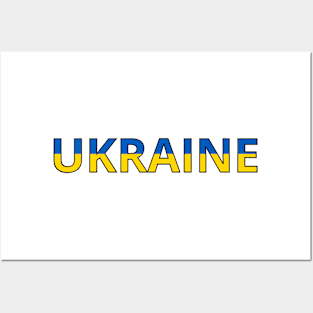 Drapeau Ukraine Posters and Art